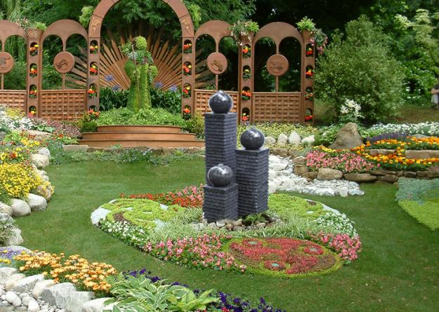 Archi - Sỏi đá trong thiết kế sân vườn